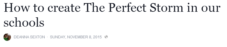 perfect storm